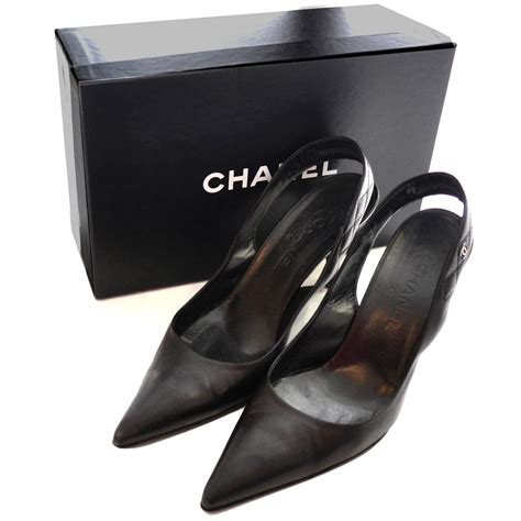 chanel slingback on sale